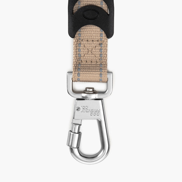 Bungee Dog Leash - Brown