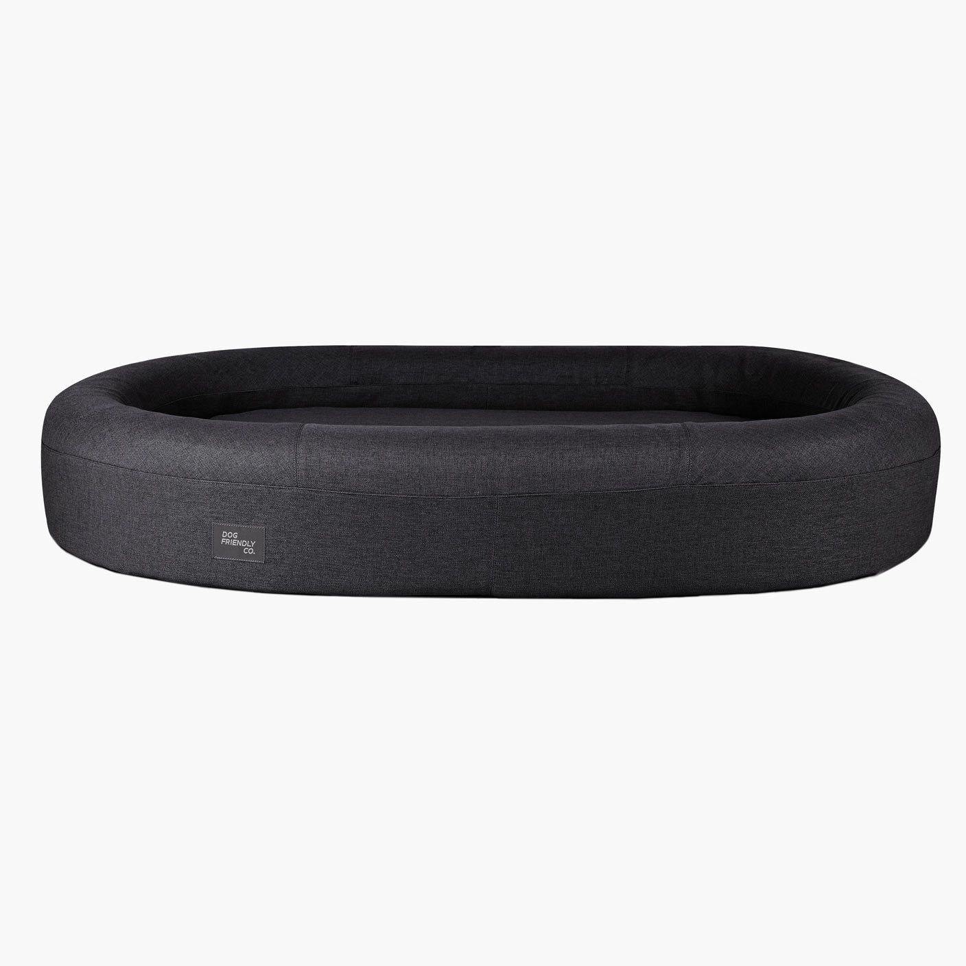 Chill Pill Memory Foam Dog Bed - Charcoal (Large)