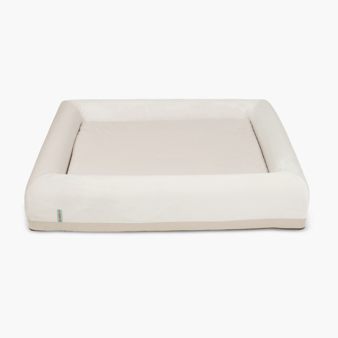 Premium Orthopedic Memory Foam Dog Bed - Champagne (Small)