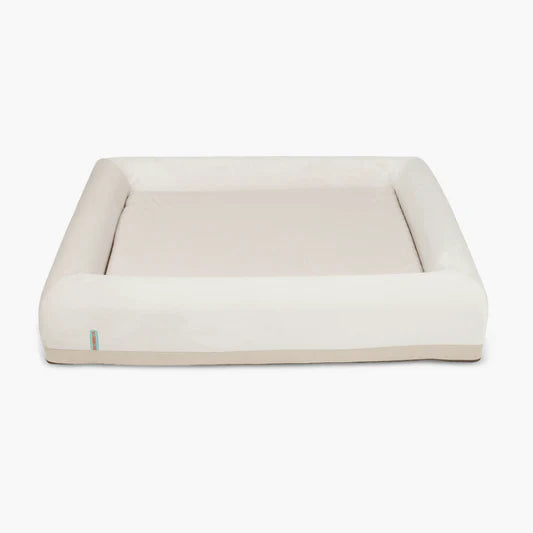 Premium Orthopedic Memory Foam Dog Bed - Champagne (Medium)