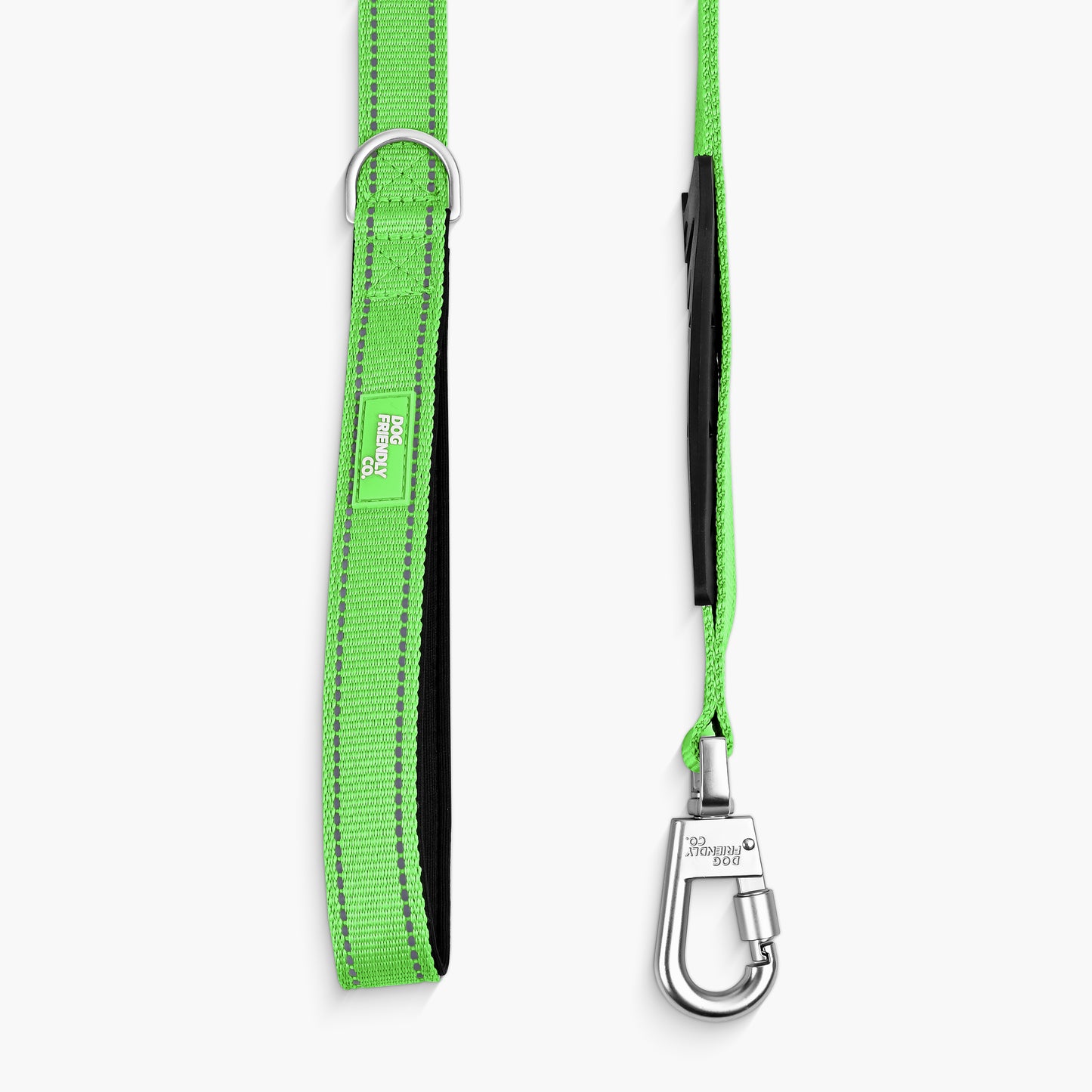 Bungee Dog Leash - Neon Green
