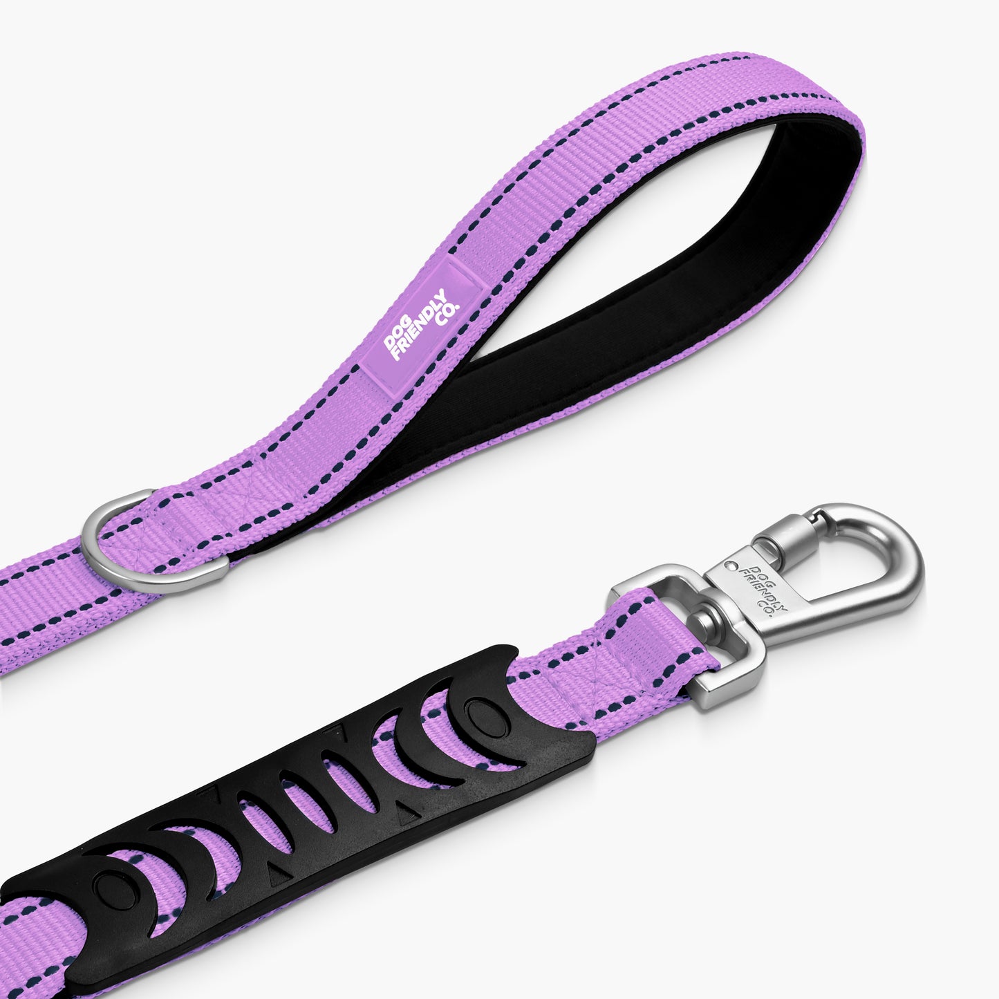 Bungee Dog Leash - Purple