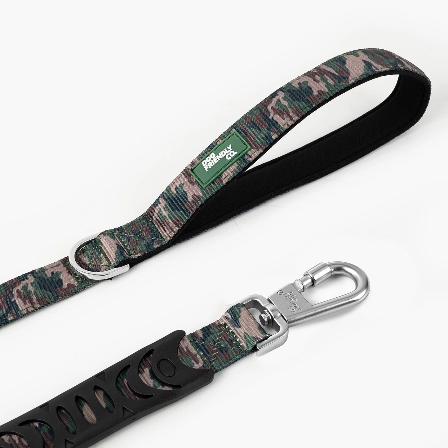 Bungee Dog Leash - Green Camo