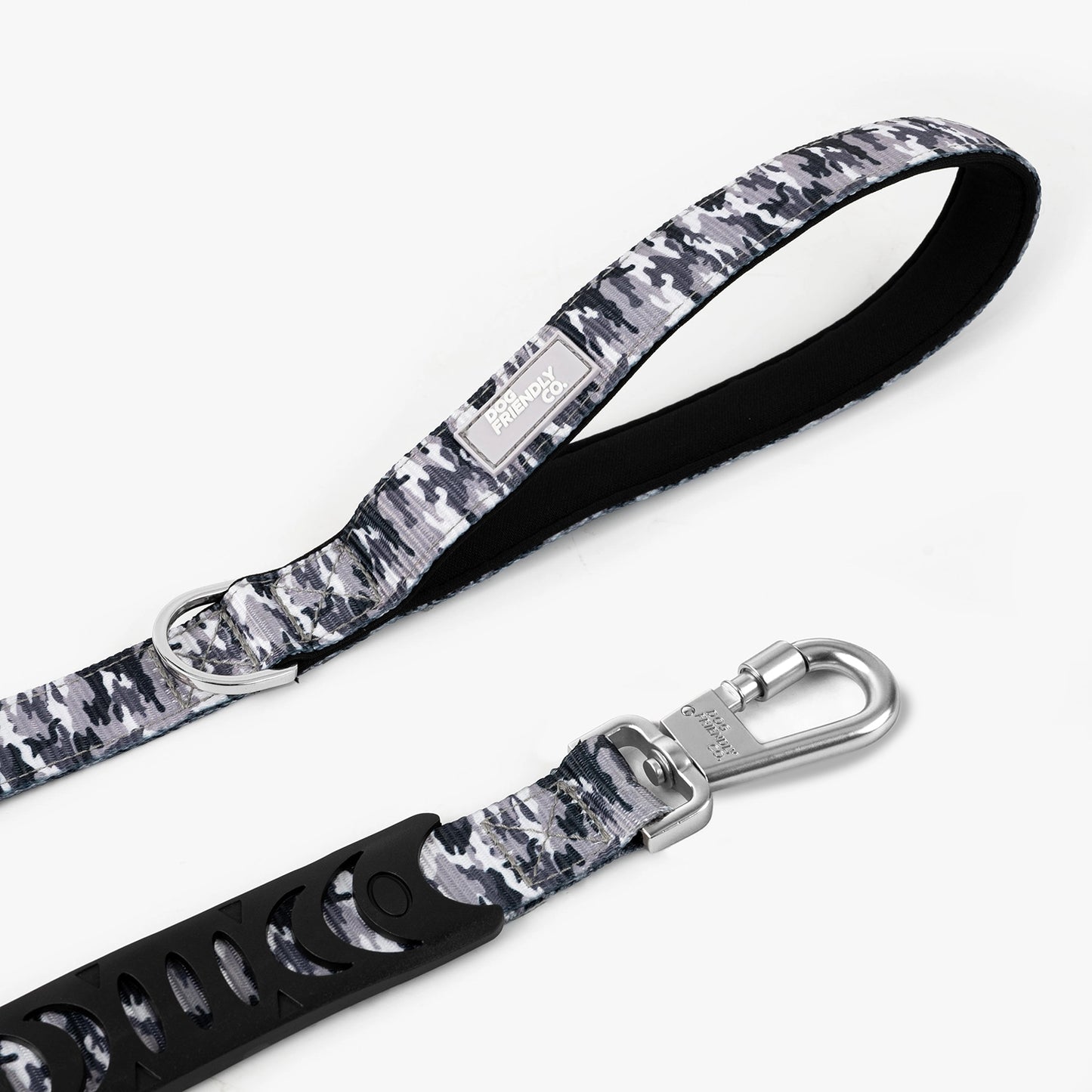 Bungee Dog Leash - Grey Camo