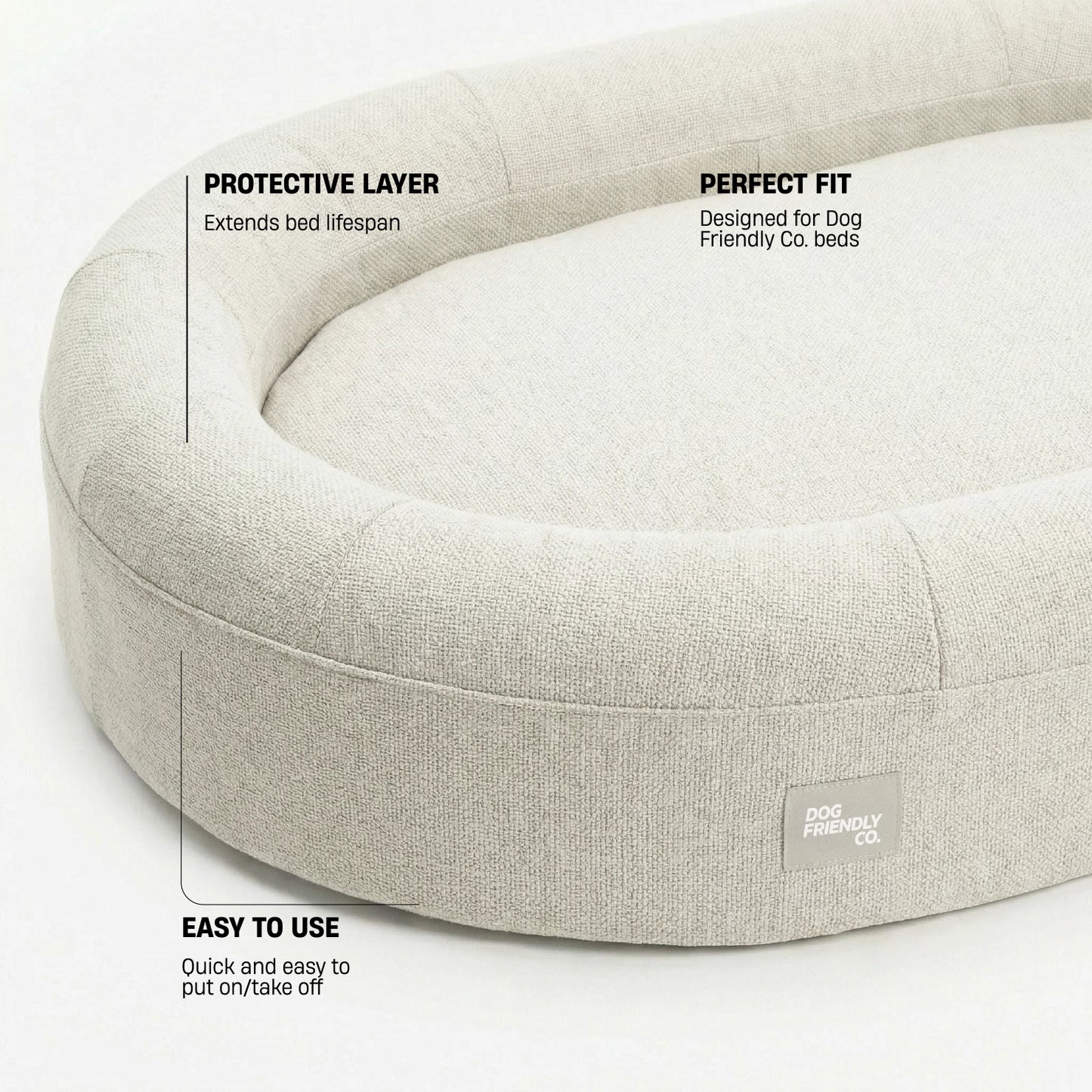 Chill Pill Replacement Cover - Beige