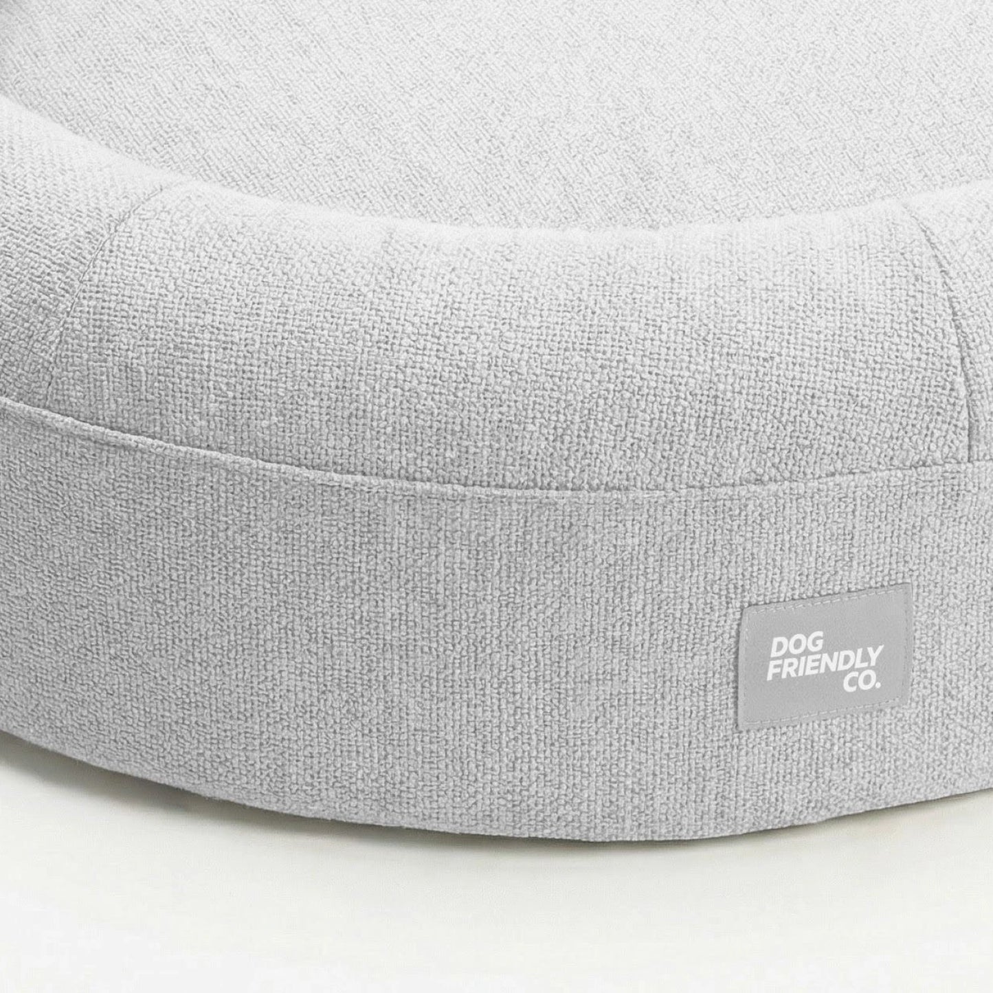 Chill Pill Memory Foam Dog Bed - Grey (Large)