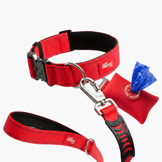 Collar Walk Set - Red