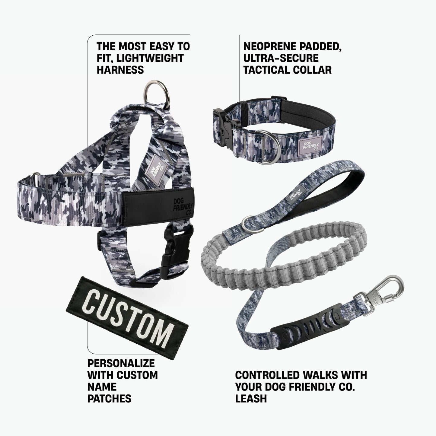 Dog Lovers Pack - Grey Camo