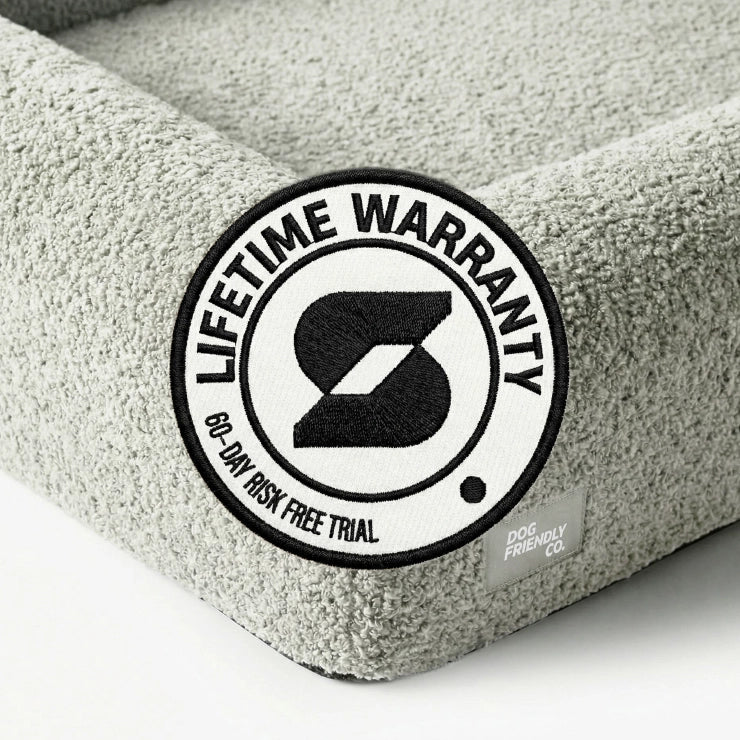 Bouclé Bed Replacement Cover - Grey Bouclé