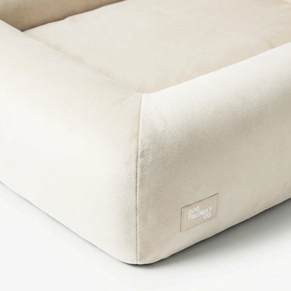 Premium Orthopedic Memory Foam Dog Bed - Beige (Large) (LP)