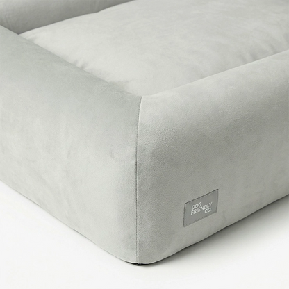 Premium Orthopedic Memory Foam Dog Bed - Grey (Small) (LP)