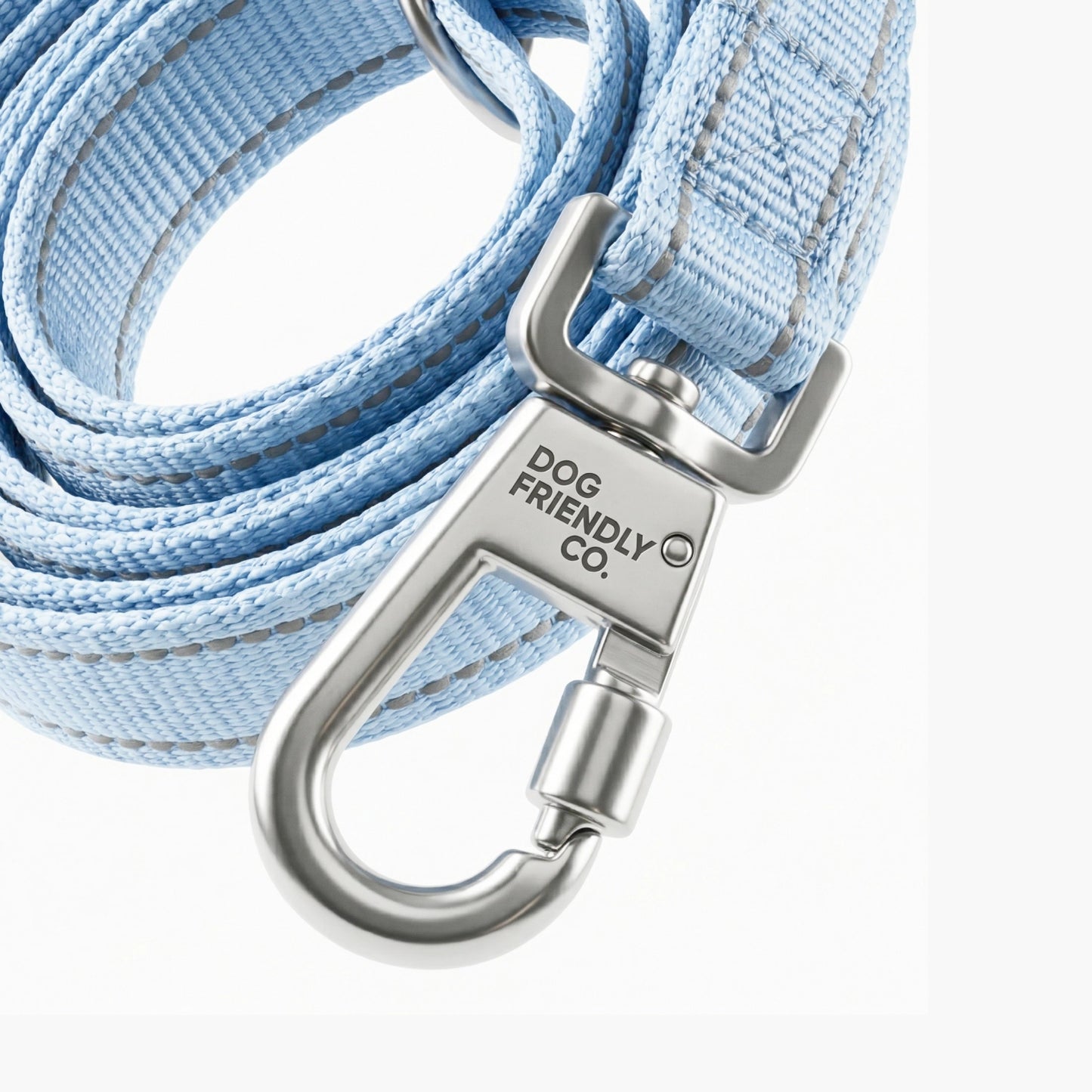 Short Trainer Dog Leash - Sky Blue