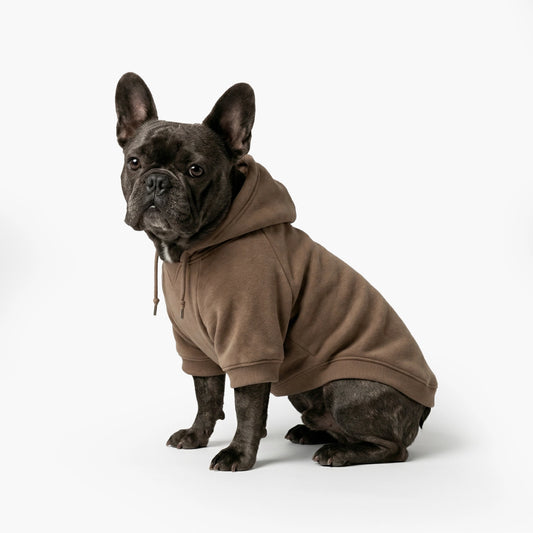 SIgnature Dog Hoodies - Brown