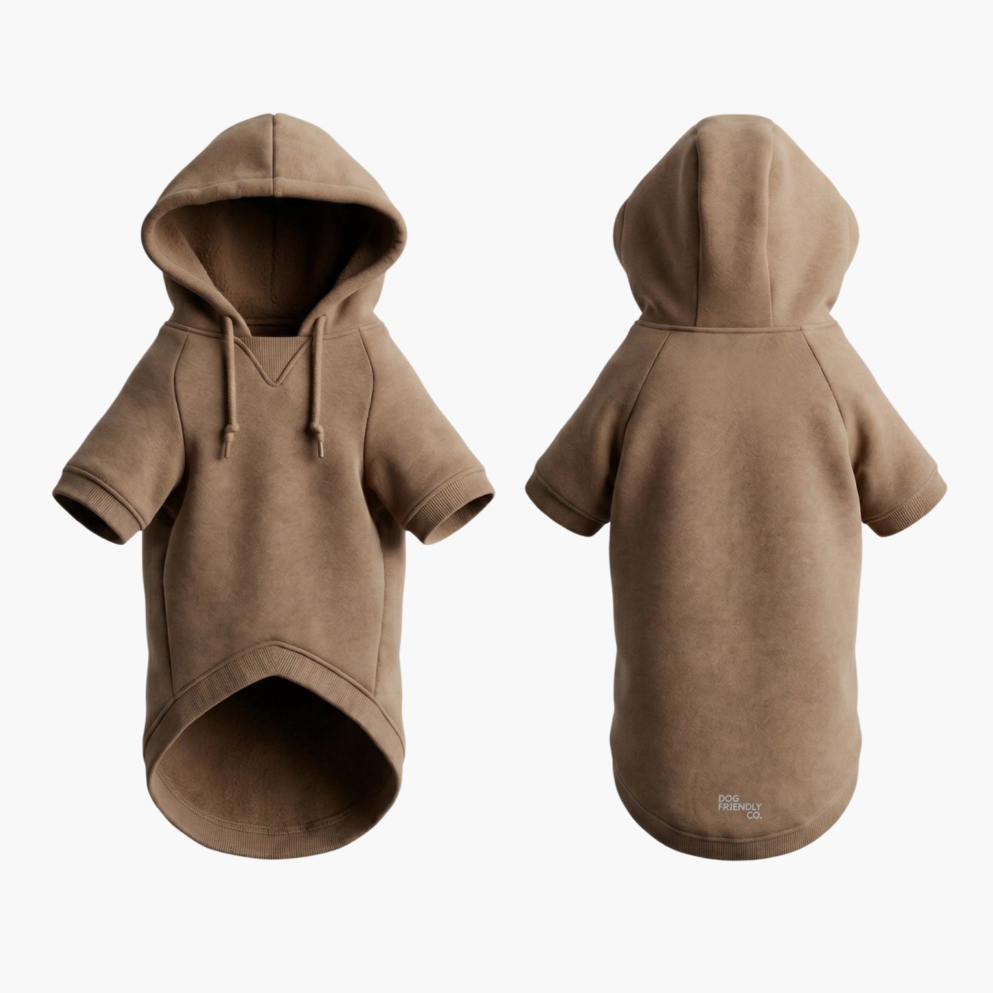 Signature Dog Hoodie - Brown
