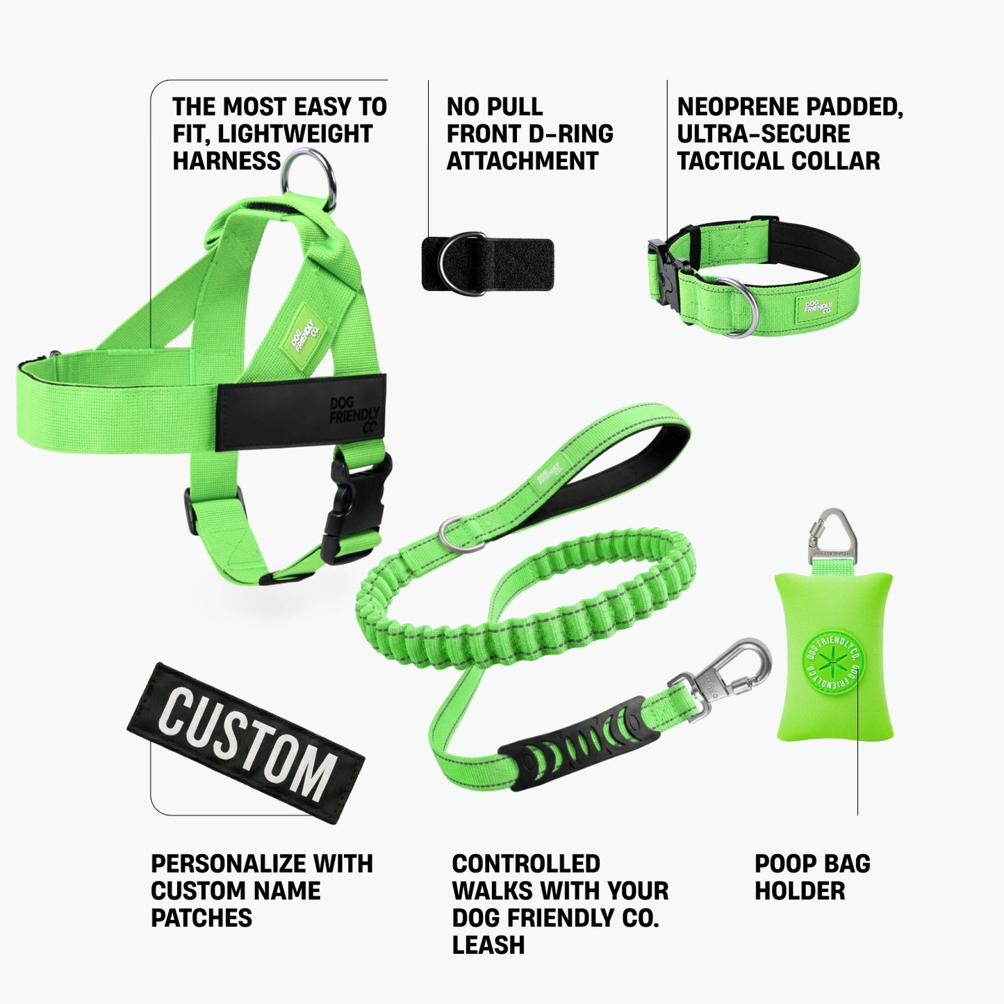 Ultimate No-Pull Bundle - Neon Green