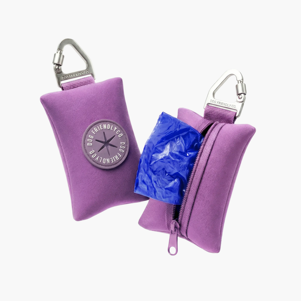 Purple Poop Bag Holder