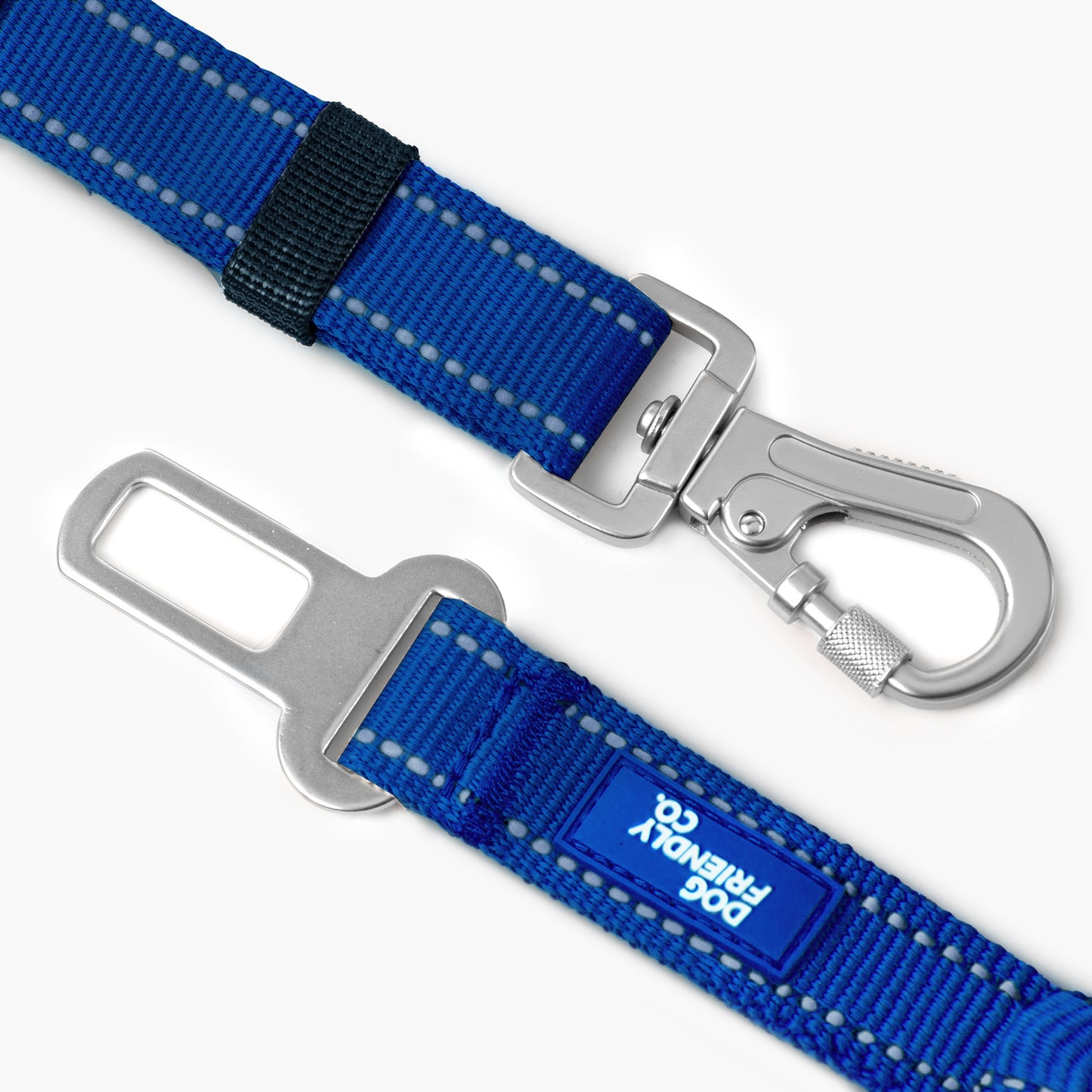 Dog Seat Belt - Navy Blue