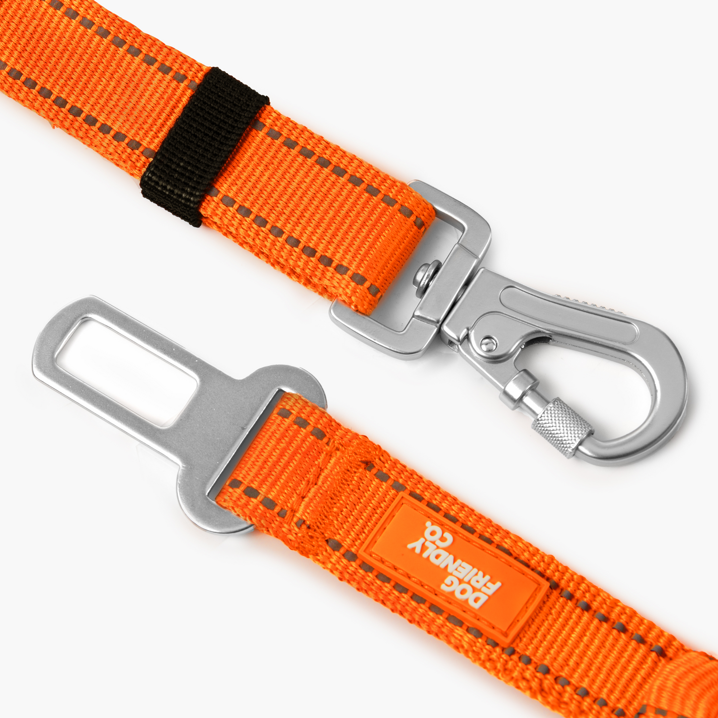 Dog Seat Belt - Hi-Vis Orange